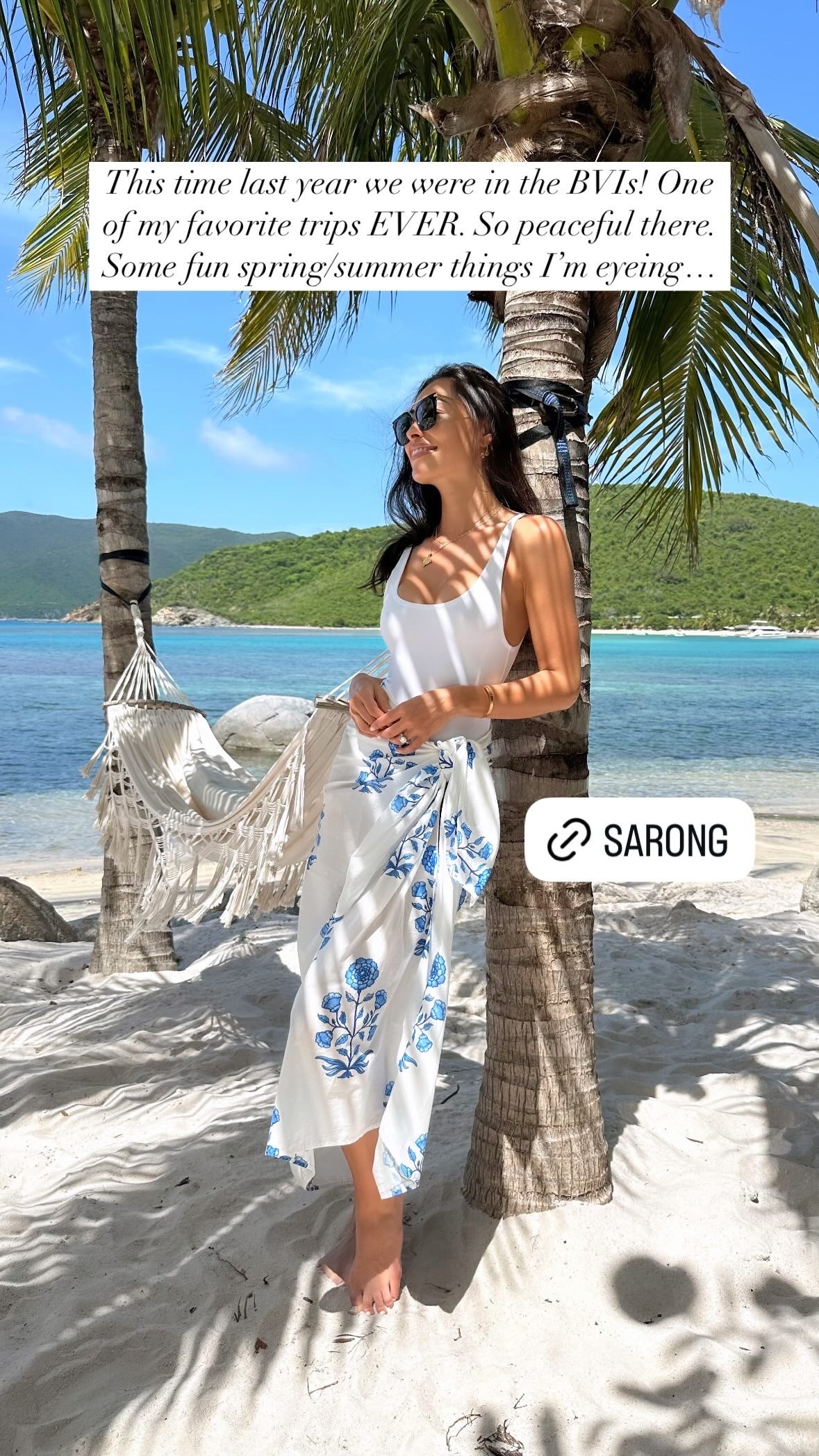 Sarong, beach, Skims one piece swimsuit. 

#LTKSwim #LTKSeasonal #LTKTravel