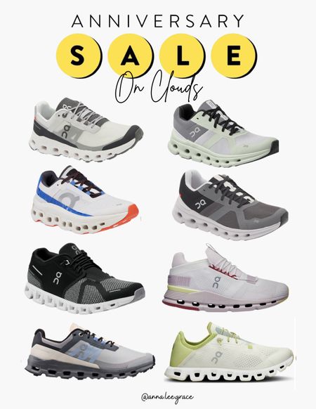 On clouds that will be on sale during the nsale! I always size up a half size 

#LTKSummerSales #LTKShoeCrush #LTKxNSale