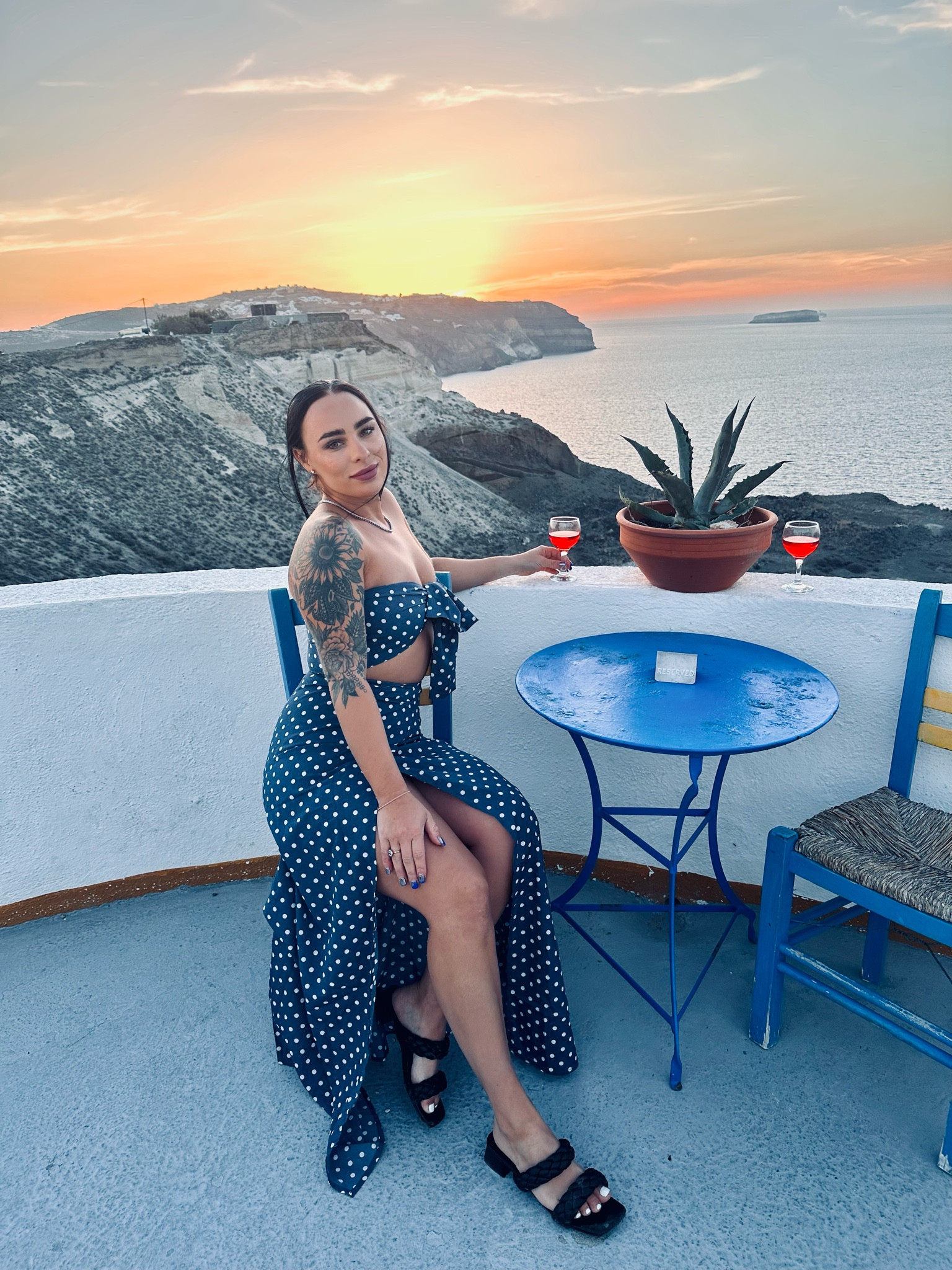 My favorite set in SANTORINI 

#LTKTravel #LTKBeauty #LTKFindsUnder100