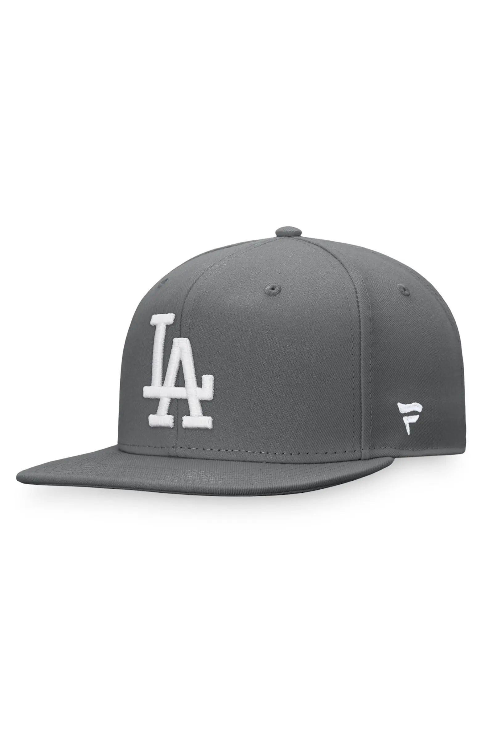 Men's Fanatics Branded Graphite Los Angeles Dodgers Snapback Hat | Nordstrom