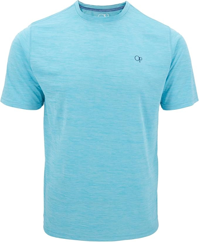 Short Sleeve Shirt for Men, Cationic Sun Tee UPF 50+ Sun Protection for Outdoors Activities | Amazon (US)