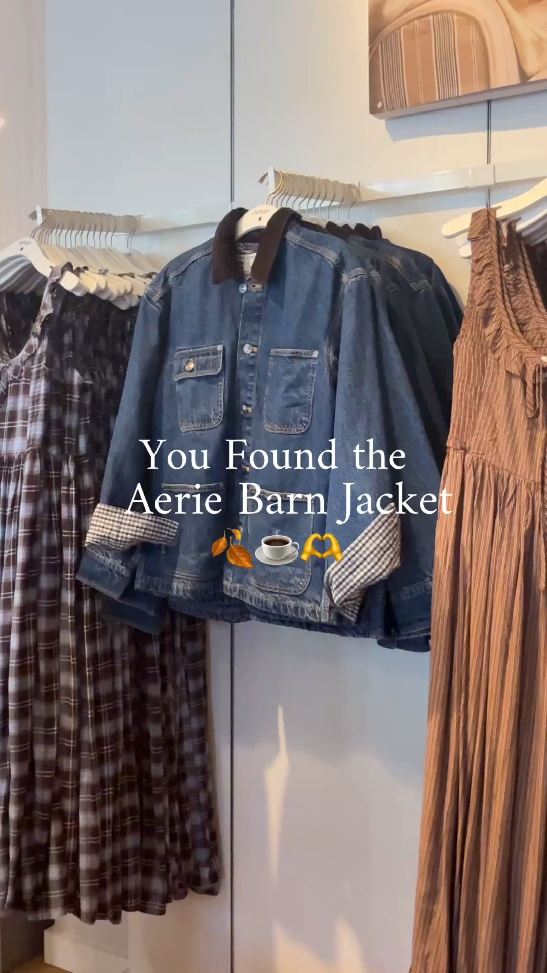 You finally got to try on the @Aerie Barn jacket and it’s better than you thought

#LTKstorytime #LTKSaleAlert #LTKootd