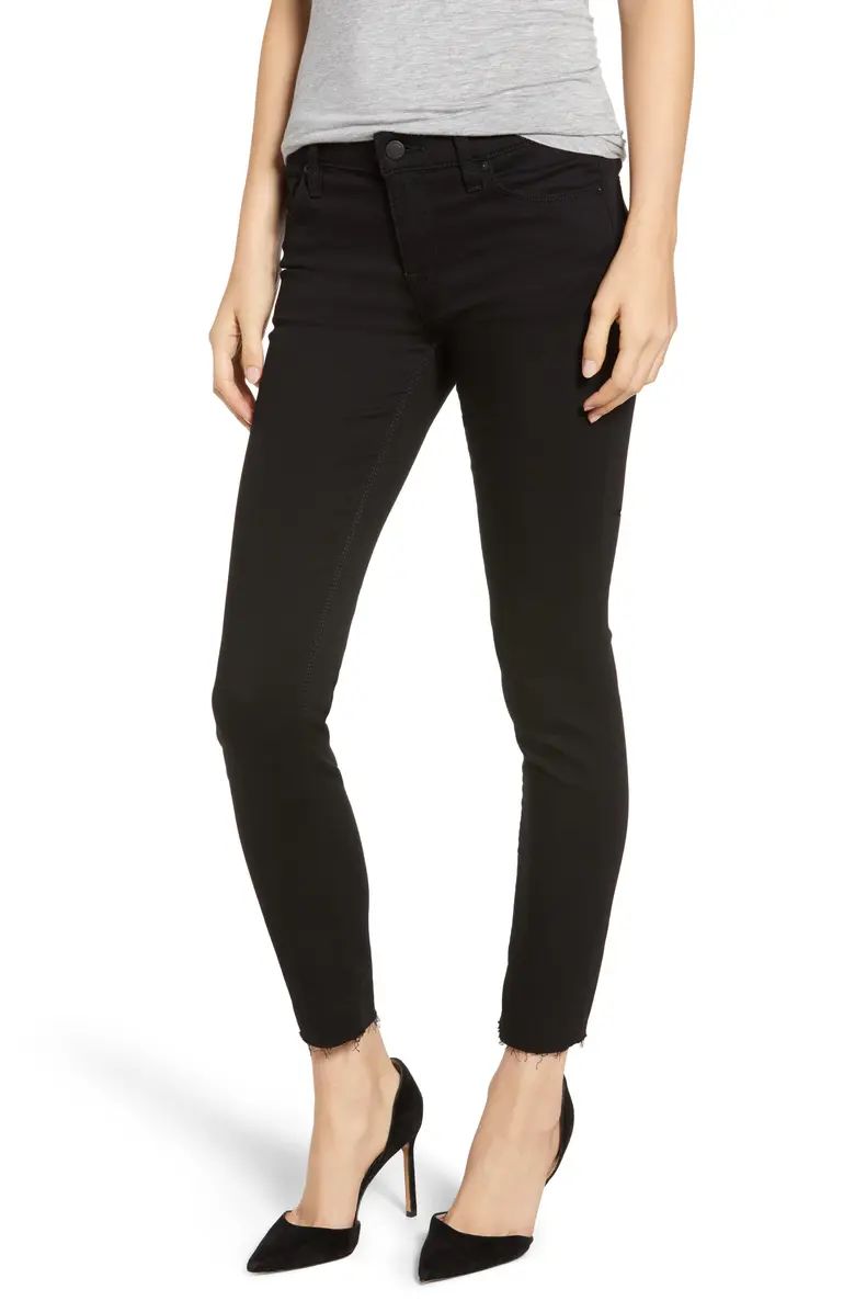 Hudson Tally Raw Hem Crop Skinny Jeans | Nordstrom | Nordstrom