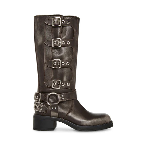 BROCKS BLACK LEATHER | Steve Madden (Canada)