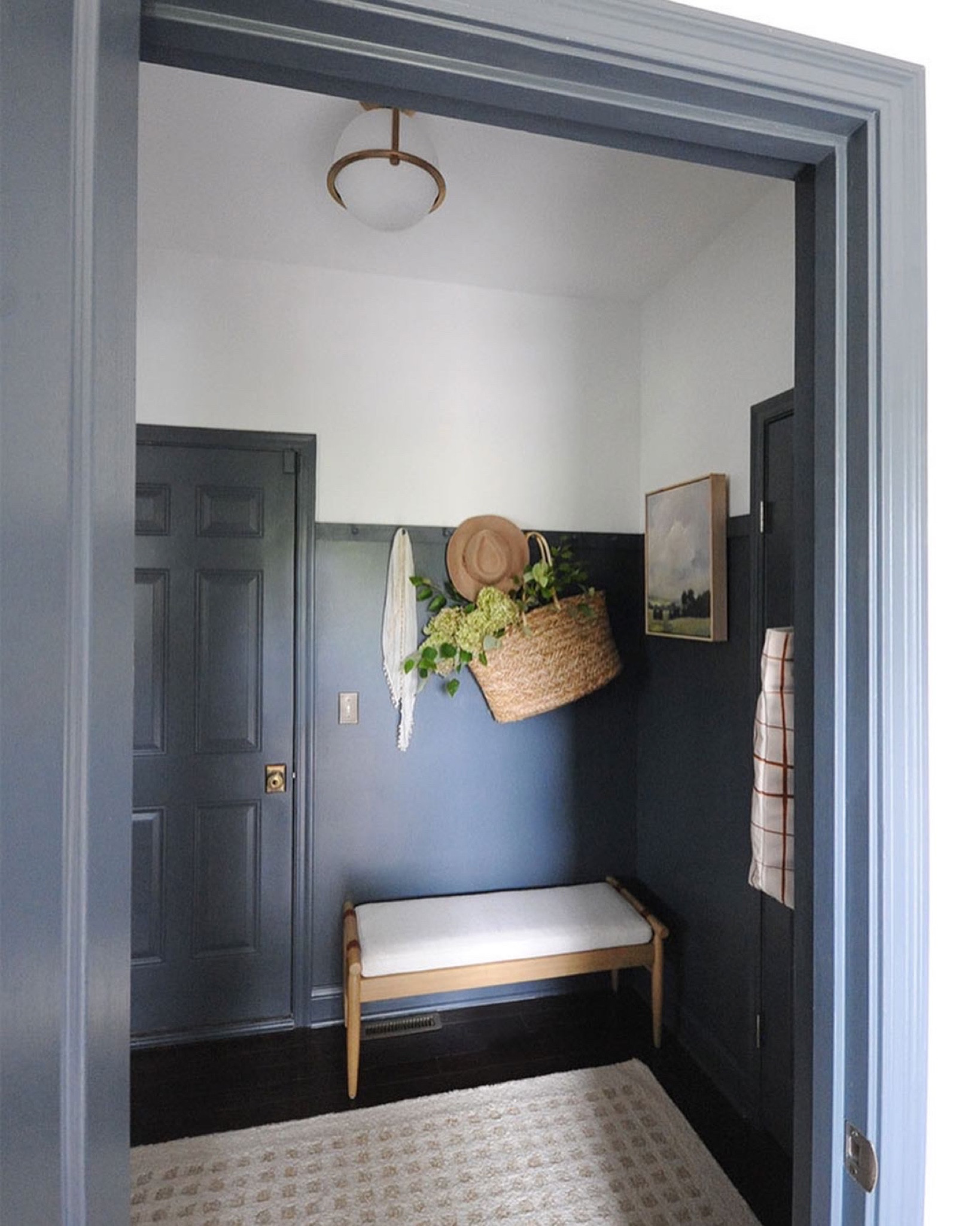 Small mudroom… #mudroom #entryway #smallmudroom #shakerpegs #pegs # organization 

#LTKhome #LTKfamily #LTKSeasonal