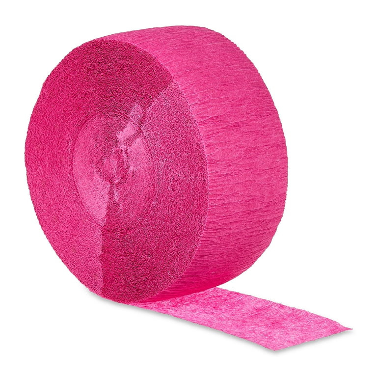 Magenta Paper Party Streamer, 150', by Way To Celebrate | Walmart (US)
