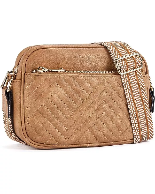  Telena Quilted Crossbody Bags for Women Trendy Small