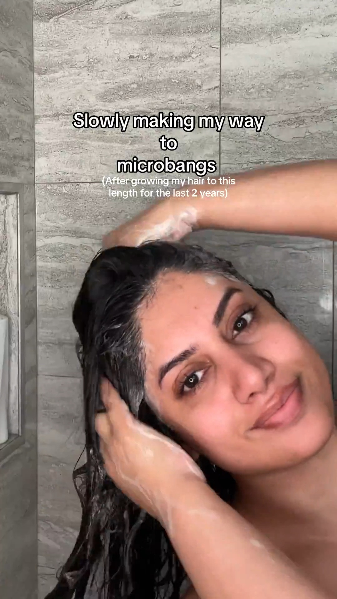 Enjoying my long hair while it lasts 