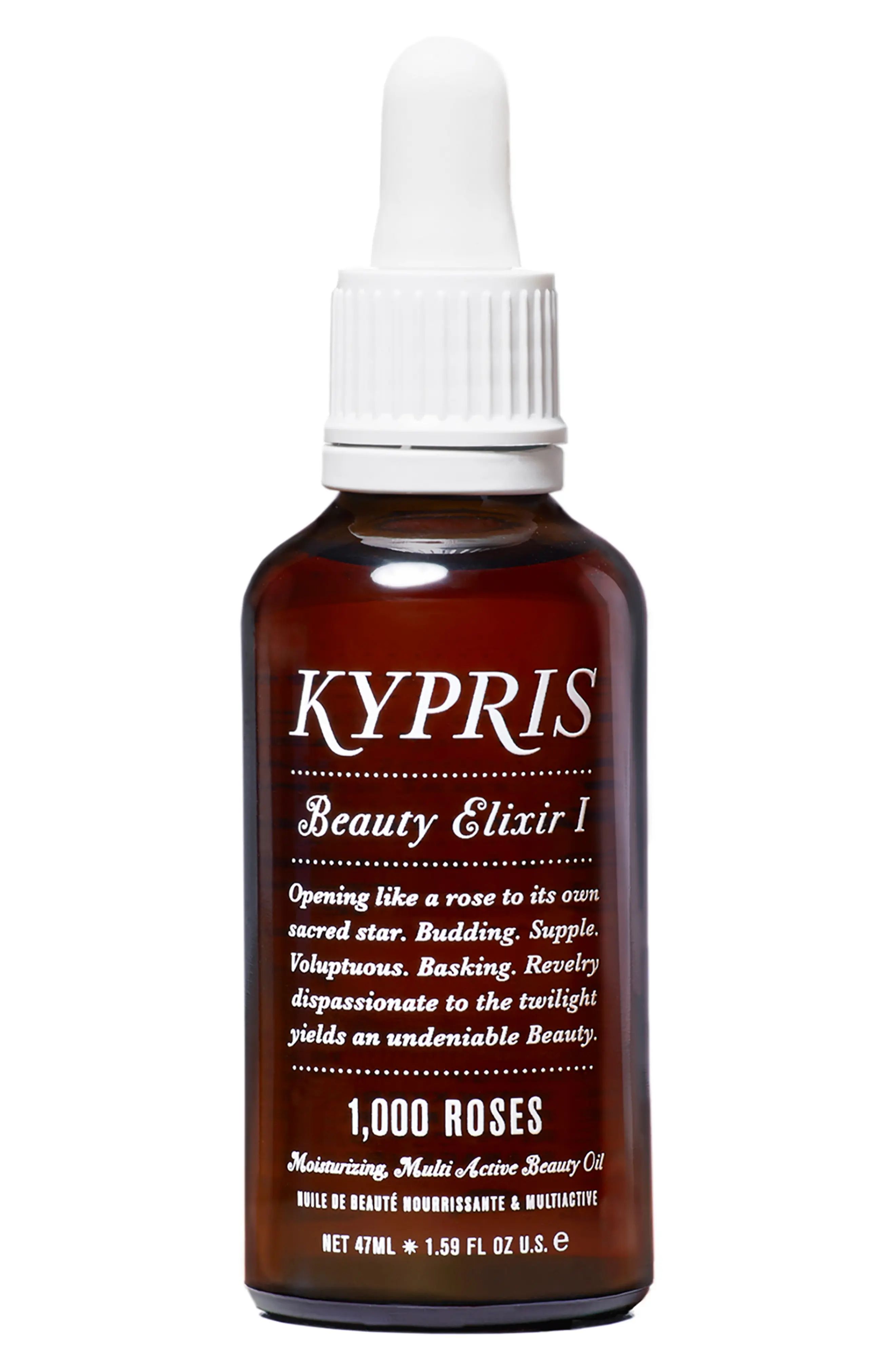 Kypris Beauty Elixir I: 1000 Roses Moisturizing Face Oil, Size 0.47 oz | Nordstrom