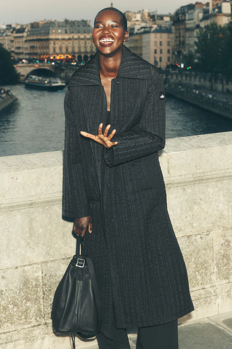 Quilted Skyline Long Coat | Alo Yoga (US)