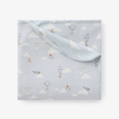 Up & Away Organic Double Layer Swaddle Blanket | Elegant Baby