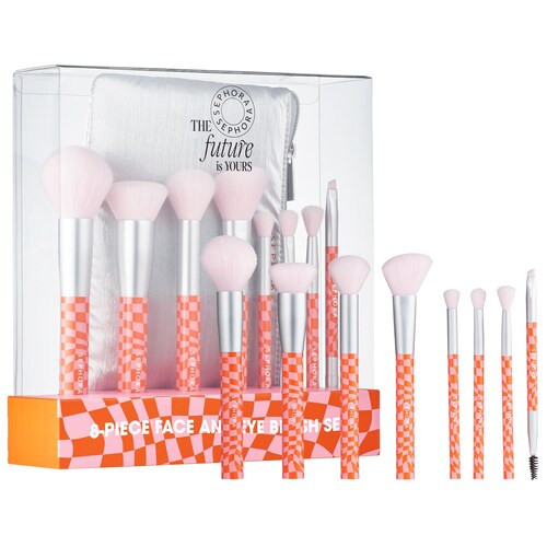 8-Piece Face and Eye Brush Set | Sephora (US)