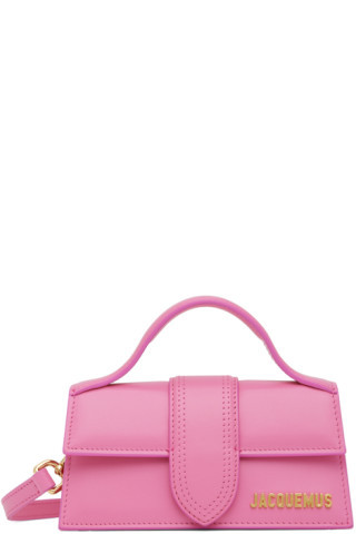 Jacquemus - Pink Le Papier ‘Le Bambino’ Clutch | SSENSE
