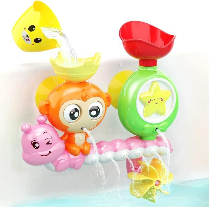 G-WACK Bath Toys for Toddlers Age 1 2 3 Year Old Girl Boy, Preschool New Born Baby Bathtub Water ... | Amazon (US)