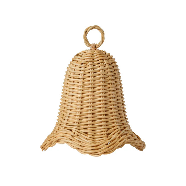 Rattan Sleigh Bells - Set of 2 | Cailini Coastal