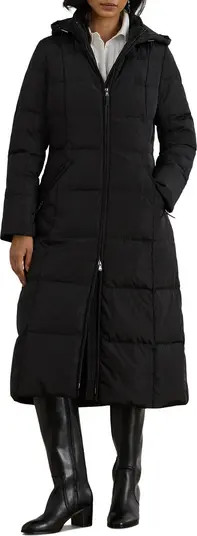 Hooded Longline Puffer | Nordstrom
