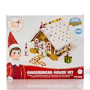 The Elf on the Shelf Holiday Gingerbread House Kit - Everything Included - Easy to Build - 29oz | Amazon (US)