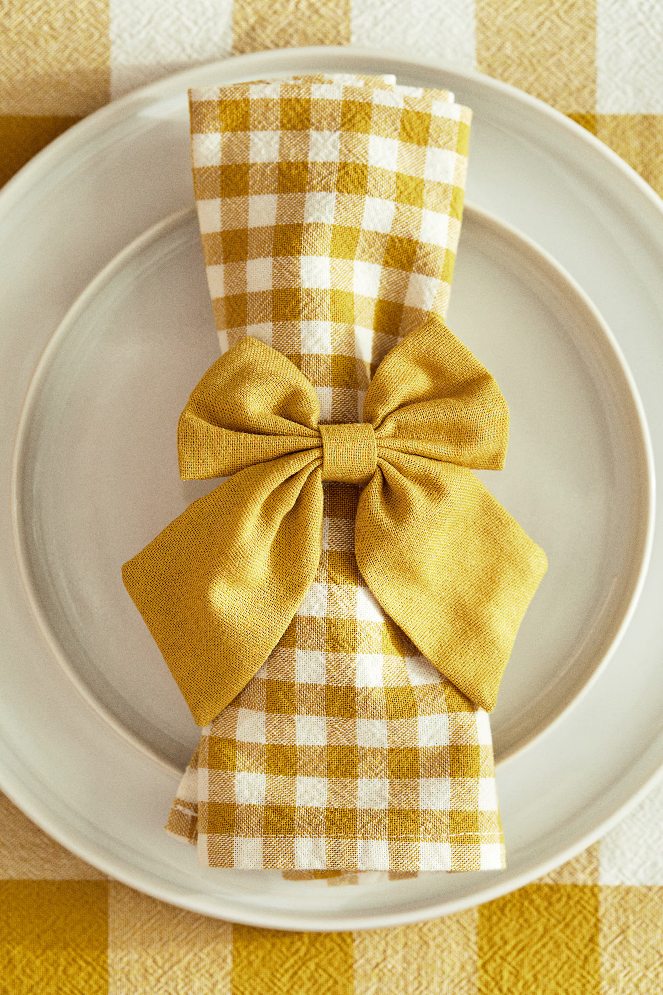 4-pack Bow Napkin Rings | H&M (US + CA)