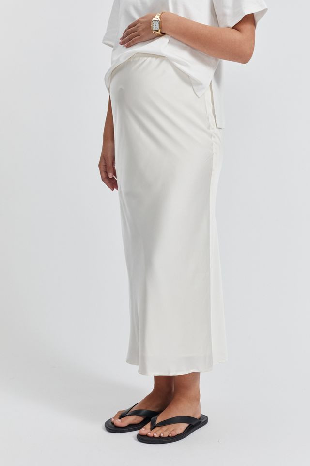 Satin Skirt | Legoe Heritage Maternity