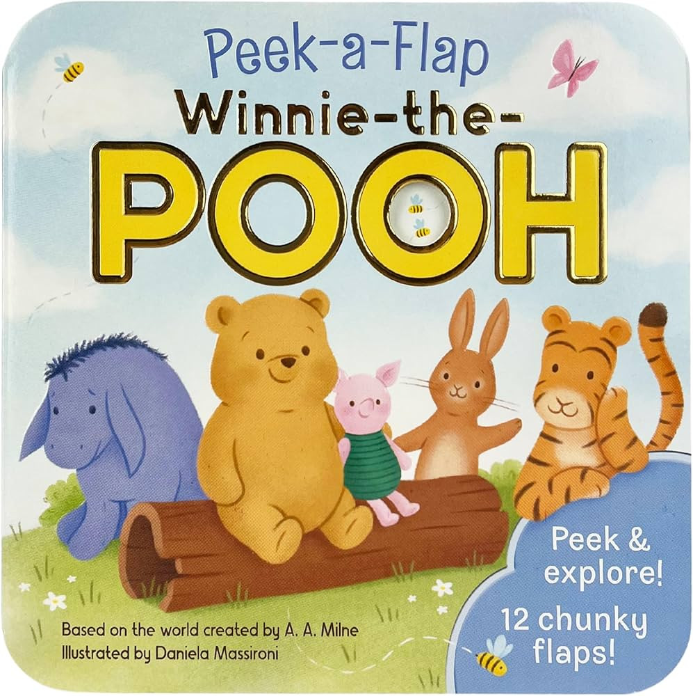 Winnie-The-Pooh (Peek-A-Flap) - Children's Lift-a-Flap Board Book for Little Pooh Lovers | Amazon (US)