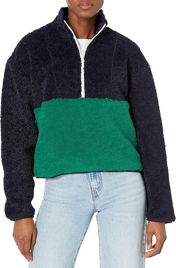 Bandier x Sincerely Jules The Holly Half Zip Sweatshirt | Amazon (US)