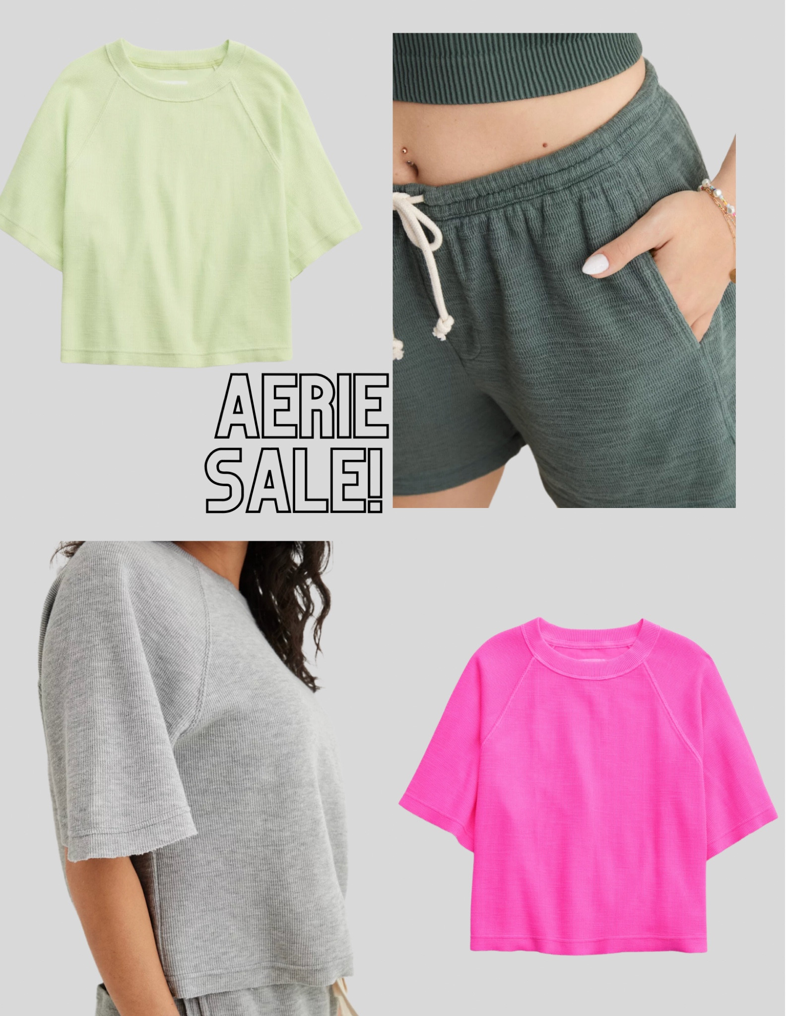 Aerie Lightweight Ribbed Short … curated on LTK