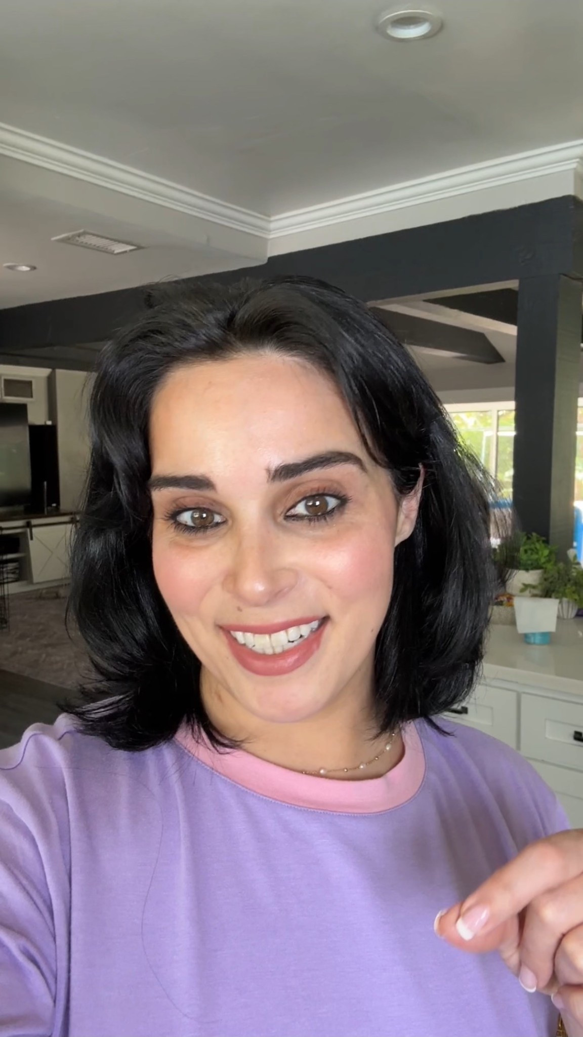 Women’s purple shirt from Amazon 