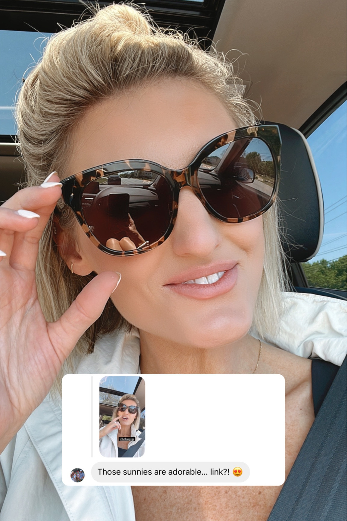 Loverly Grey’s sunglasses today! 

#LTKstyletip #LTKswim #LTKSeasonal