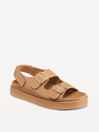 Chunky Buckle Strap Sandal | Old Navy (US)