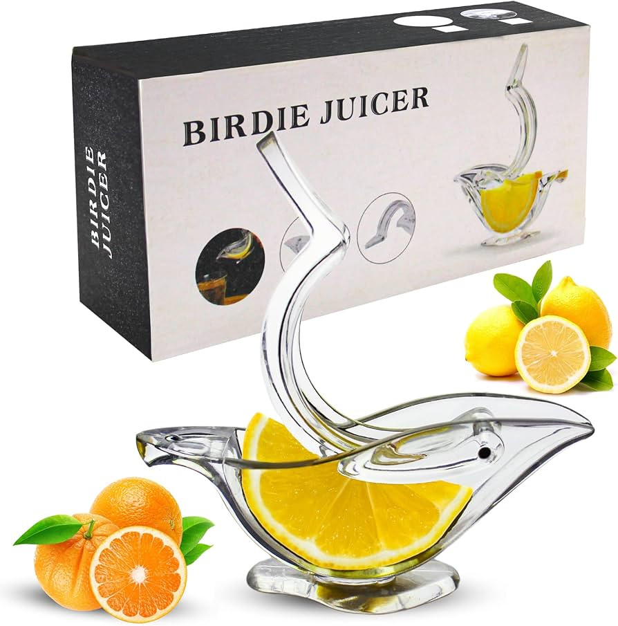 Acrylic Lemon Squeezer Bird- Acrylic Bird Lemon Squeezer with Pour Spout- Bird Lime Squeezer Bird... | Amazon (US)