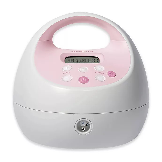 Spectra Baby S2 Double Electric Breast Pump in White/Pink | buybuy BABY