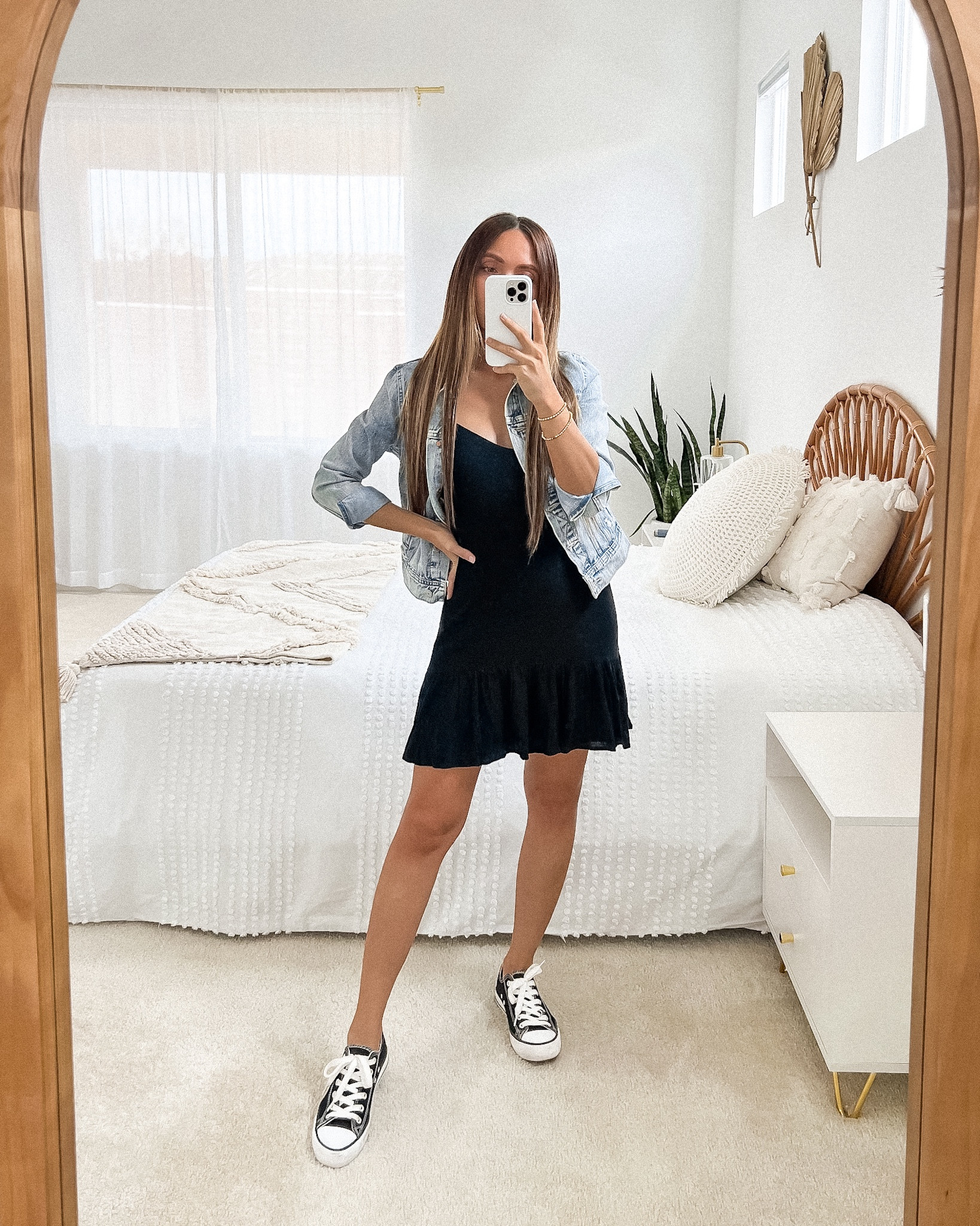Fall transition outfit

// fall fashion, fall outfit, fall outfits, fall trends, fall transitional outfit, black mini dress, mini dress, denim jacket, converse sneakers, black dress, fall dress, casual dress, casual outfit, travel outfit, date night outfit, brunch outfit, Lulus, Revolve, Converse

#liketkit 

#LTKSeasonal #LTKFind #LTKshoecrush #LTKtravel #LTKunder50 #LTKunder100 #LTKstyletip #LTKU