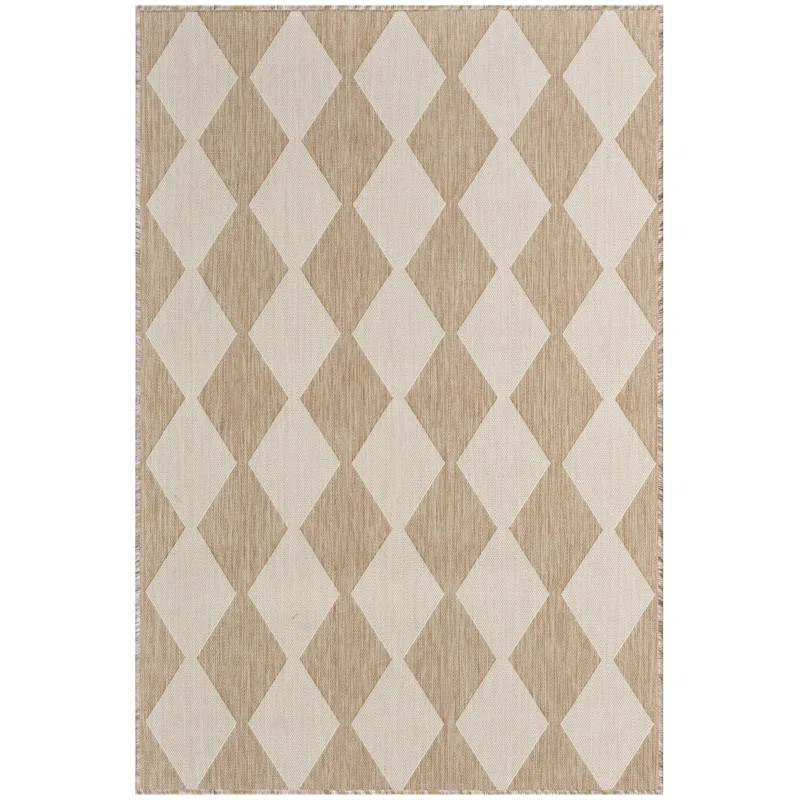 Rectangle Positano Indoor/Outdoor Area Rug | Wayfair North America