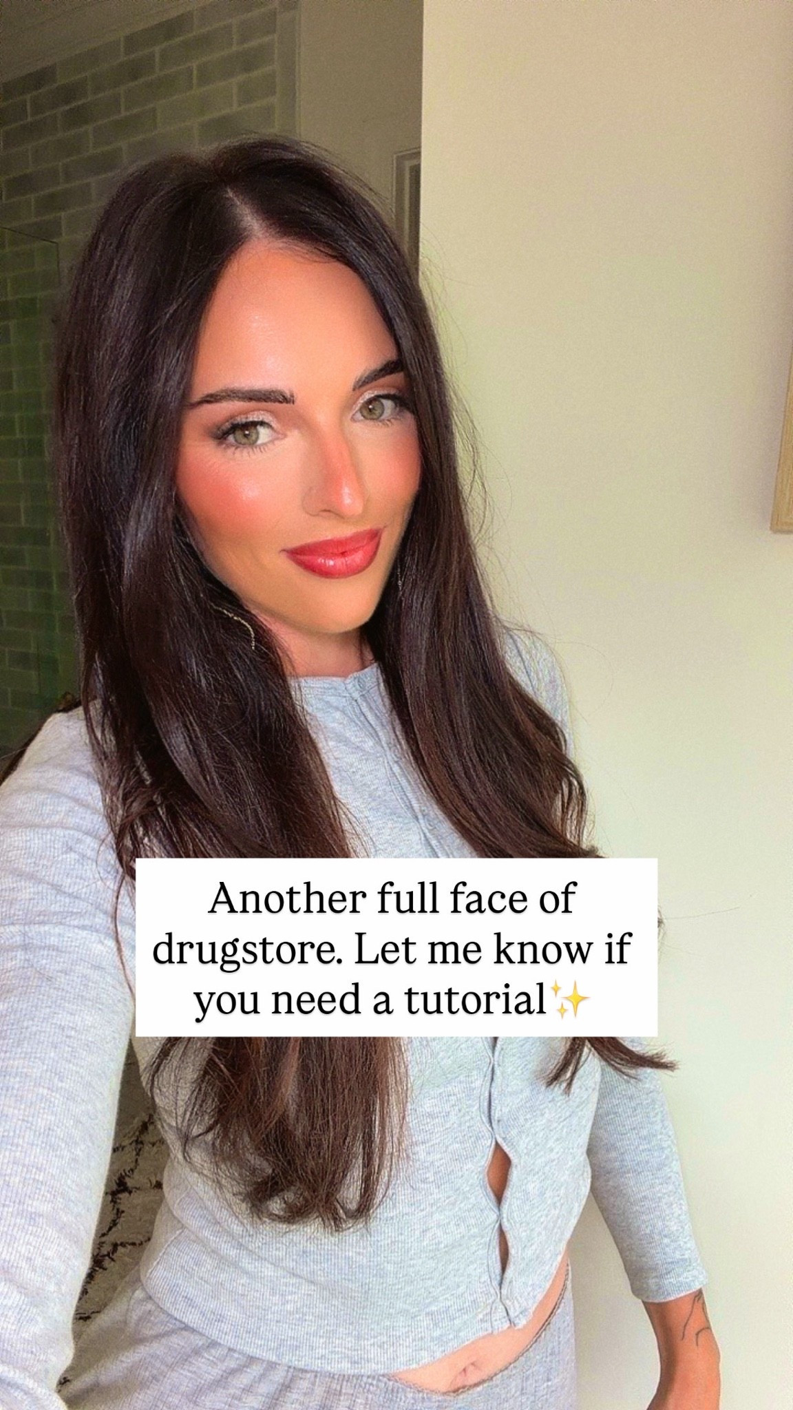 Drugstore makeup!