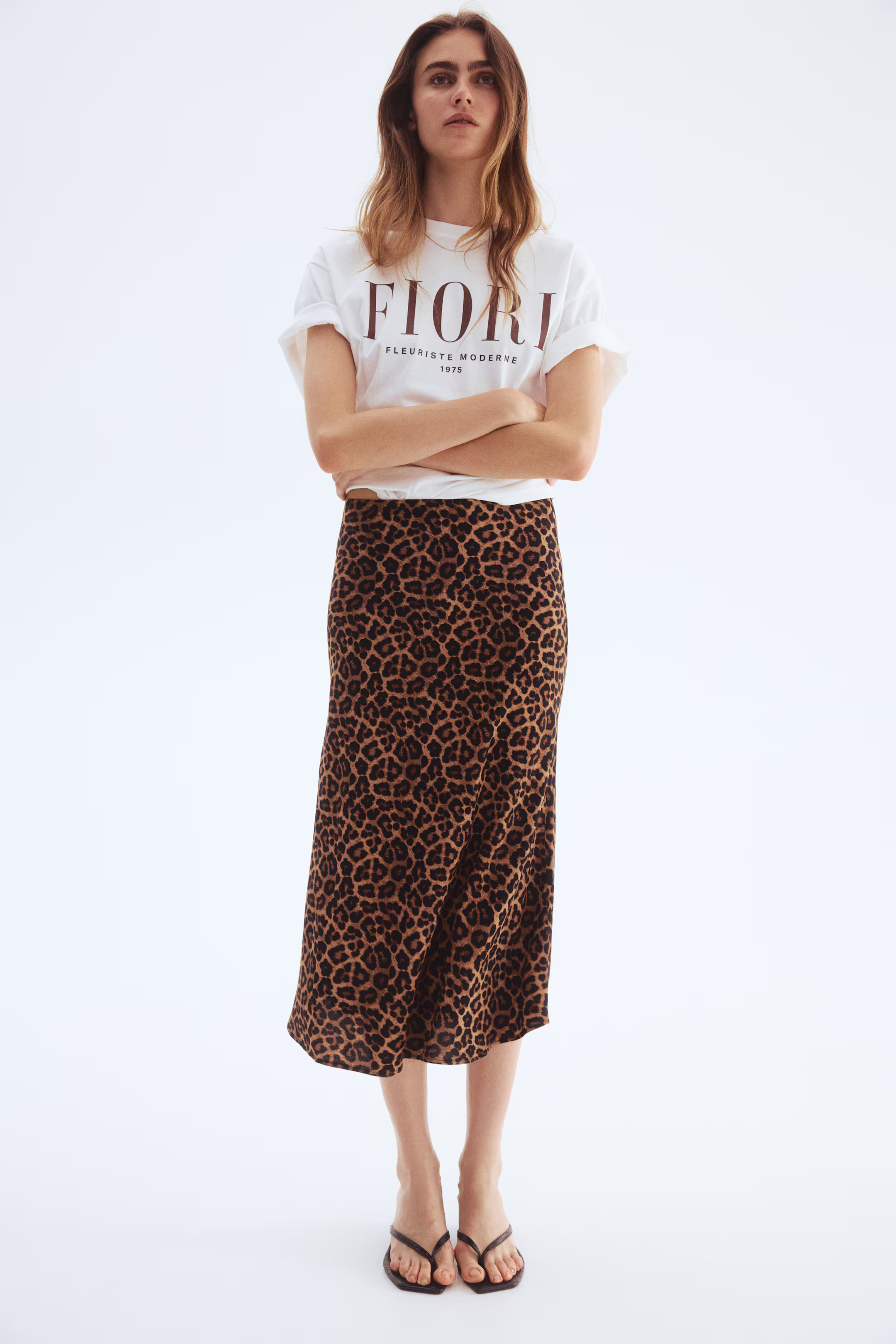 Flared Slip Skirt | H&M (US + CA)