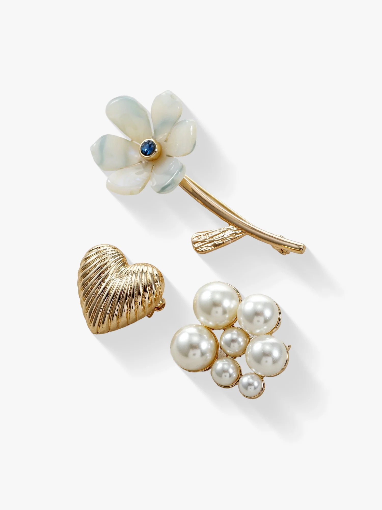 Time and Tru Brooch/Charm Set - Walmart.com | Walmart (US)