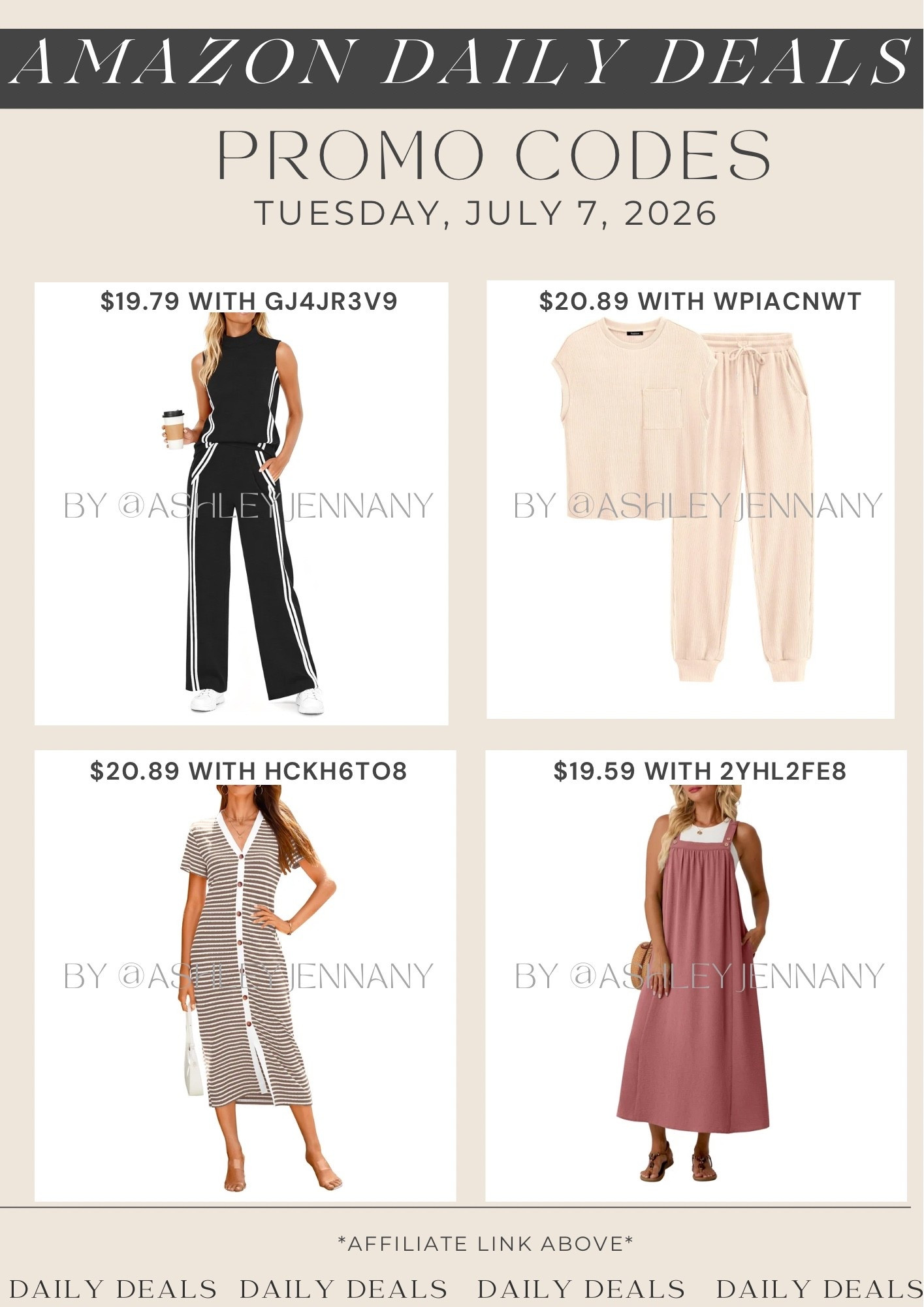 Amazon deals

#LTKSaleAlert #LTKMidsize #LTKootd