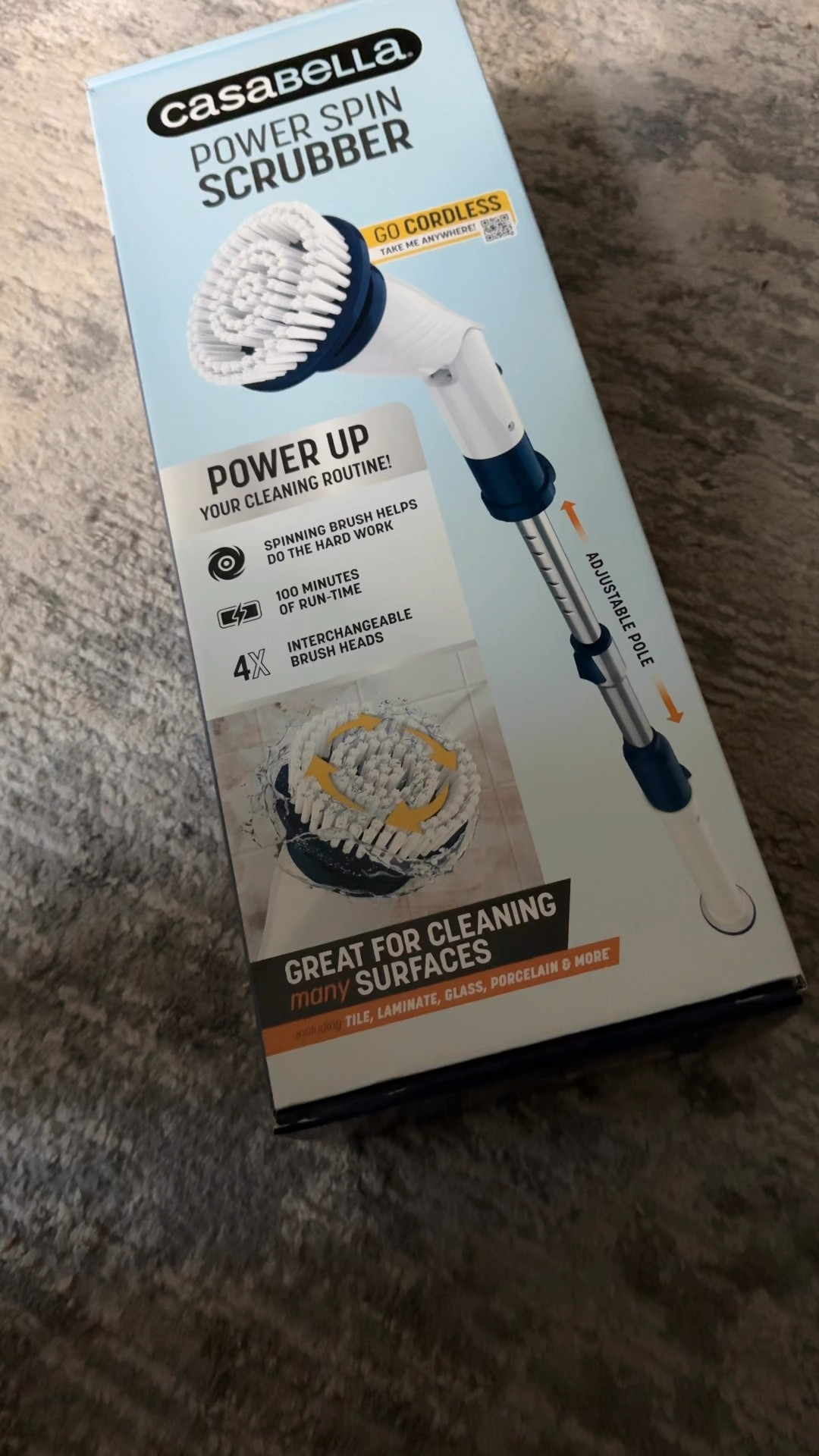 Is anyone else obsessed with clean tok videos if you are, you’ve probably seen one of these on your feed. 

This power scrubber is rechargeable and now I don’t have to be on my hands and knees cleaning my shower anymore!

WORTH THE HYPE

#LTKHome #LTKFindsUnder50