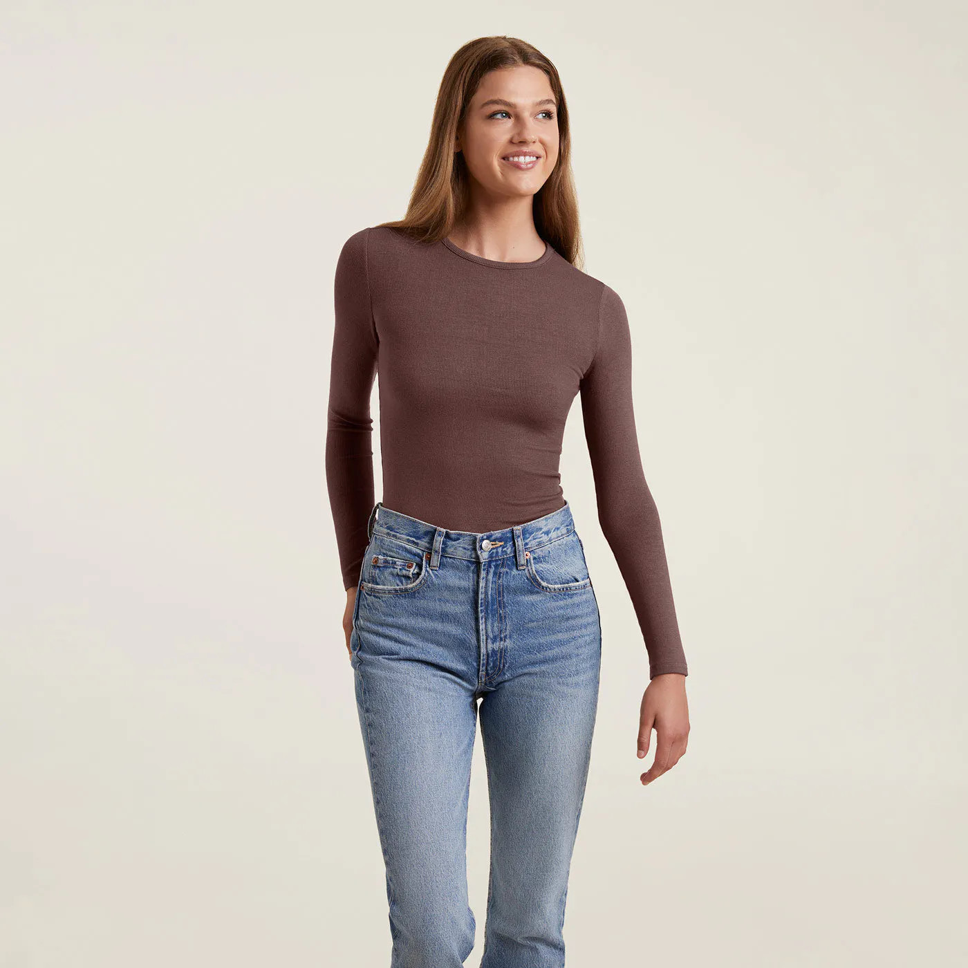 Slinky Rib Shirt | nuuds