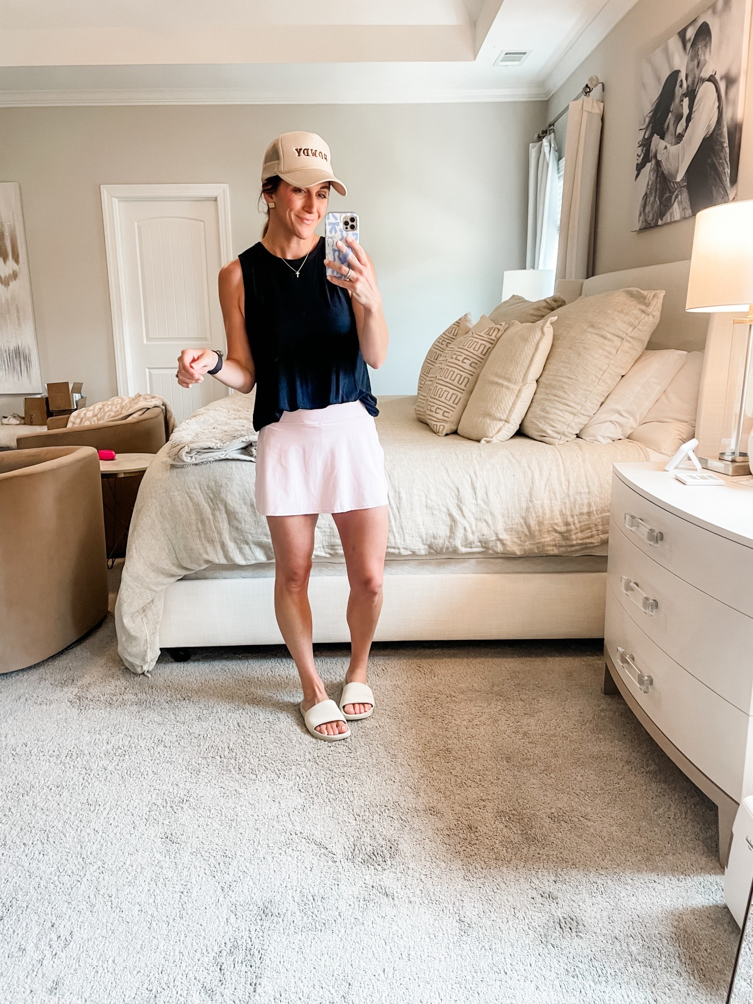 Shop outfit below

Lululemon align skort wearing a 6. Fit is tts. Linked this exact plus some less expensive Amazon options with almost identical fit. 

Click below to shop full outfit. 

Shoes | slides | tank | skirt | skort | athletic | athleisure | fit | fitness | hat | howdy | cross | necklace | daily | mom | ootd | Lululemon



#LTKSummerEdit #LTKFindsUnder100 #LTKStyleTip