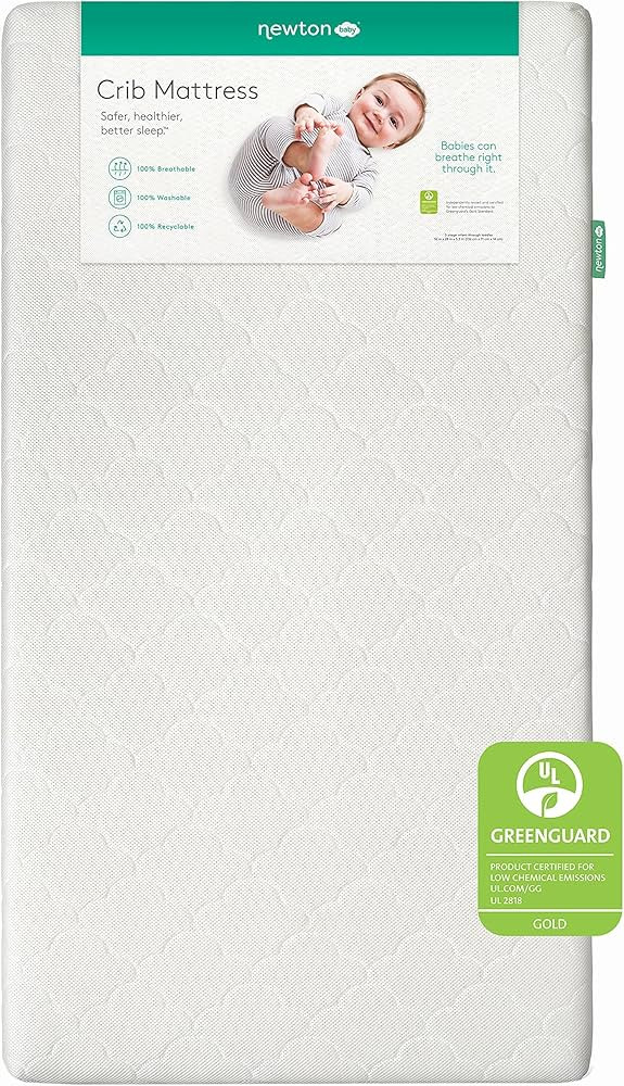 Newton Baby Crib Mattress - Infant & Toddler Mattress, Baby Bed Mattress for Crib, Dual-Layer, Sa... | Amazon (US)