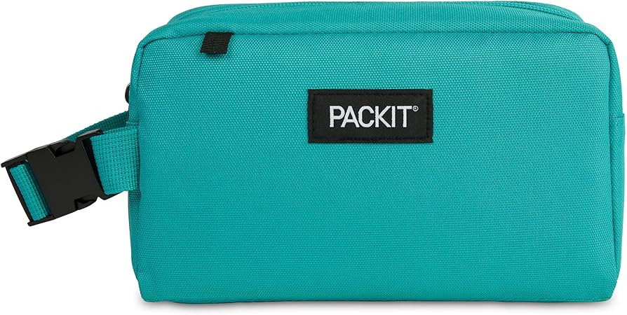 PackIt® Freezable Snack Box, Teal, Built with ECOFREEZE® Technology, Collapsible, Reusable, Zip... | Amazon (US)