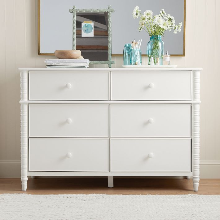 Elsie Extra-Wide Dresser (49.5w x 19.5d") | Pottery Barn Teen