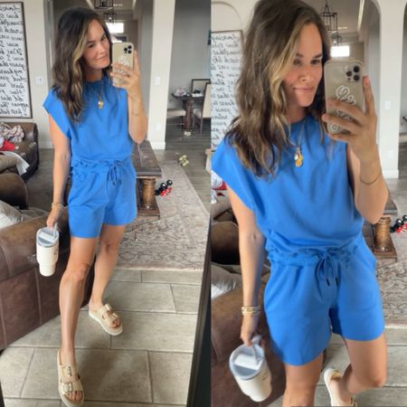Like and comment “AMAZON28” to have all links sent directly to your messages. This romper is so cute! Major fp vibes - perfect for errands, kids games and just lounging. The back is so cute and it’s available in 4 colors 💕
.
#amazonfashion #amazonfinds #founditonamazon #amazondeals #amazonprime #romper 

#LTKfitness #LTKActive #LTKsalealert