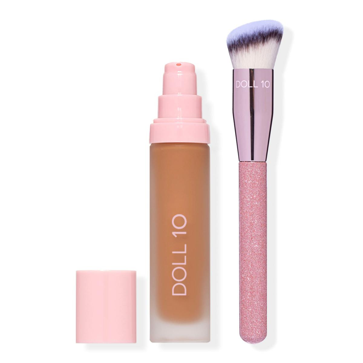 Doll 10 T.C.E. Super Coverage Makeup with Brush | HSN