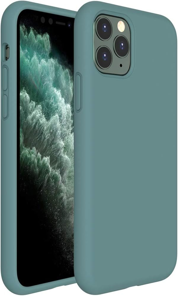 Miracase Liquid Silicone Case Compatible with iPhone 11 Pro Max 6.5 inch(2019), Gel Rubber Full B... | Amazon (US)