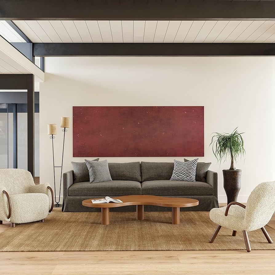 Rugs USA Arrel Wheat, 2'6" x 8', Handmade, Wool & Viscose, Soft and Cozy, High Traffic, Stain Res... | Amazon (US)