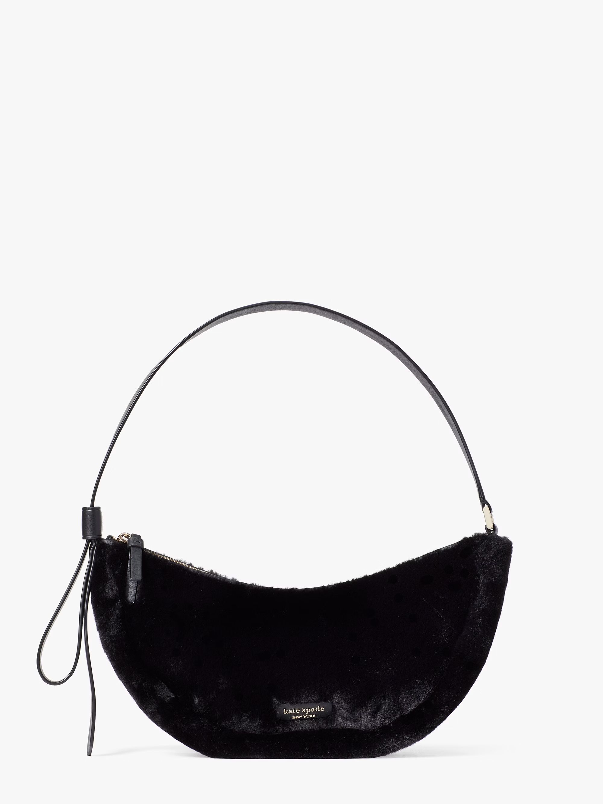 smile faux-fur small shoulder bag | Kate Spade (US)