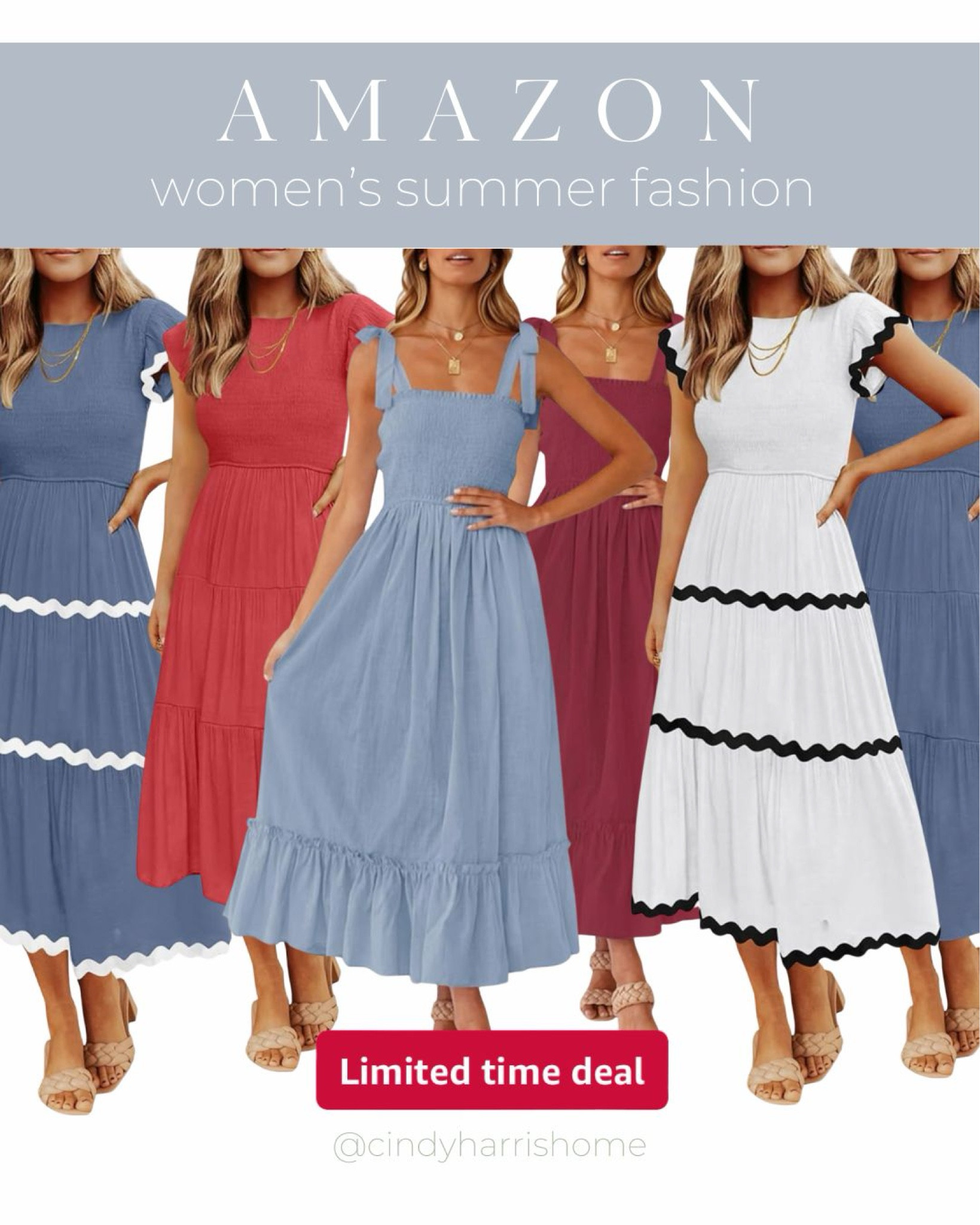 4th of July outfit ideas — red, blue, and white dress options ON SALE for a limited time on Amazon! 

Some of these are up to 50% off, making some styles under $30! 🙌

__________

white dress
summer dress
wedding guest dress
concert outfit 
fourth of July outfit 

#LTKFindsUnder50 #LTKSaleAlert #LTKMidsize