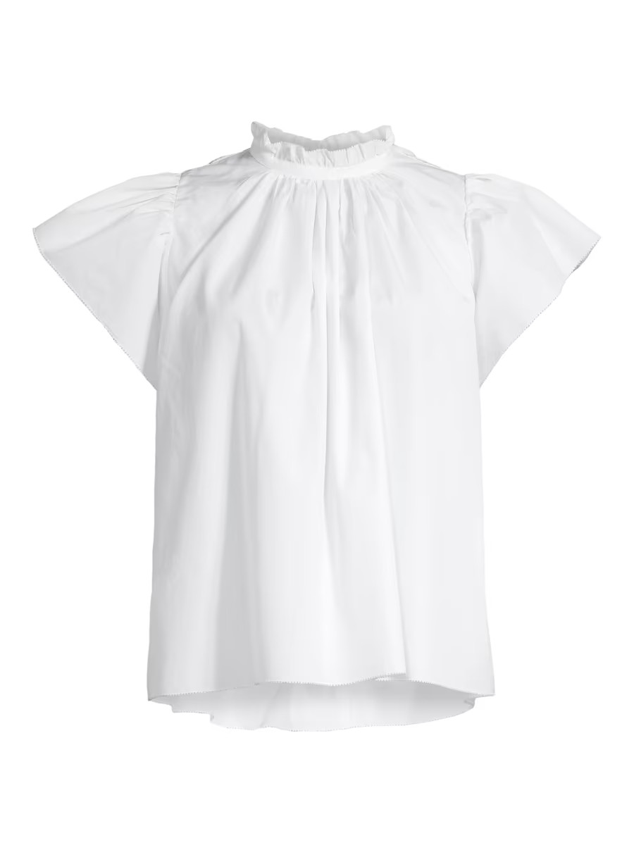 Carla Highneck Blouse | Saks Fifth Avenue